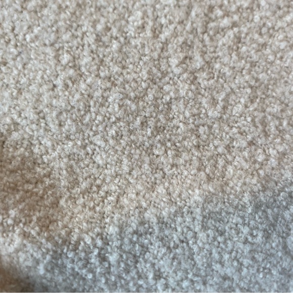 vince drape front cardigan wool blend in cream - Picture 8 of 9